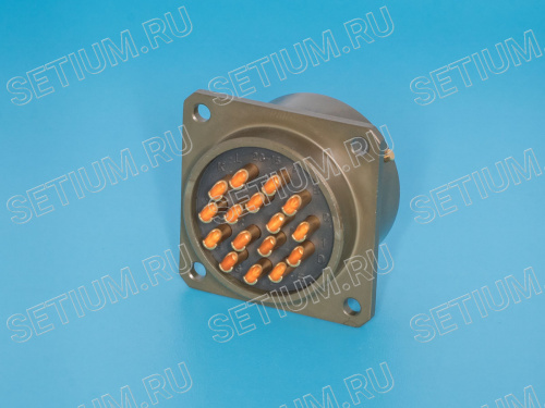 Разъём Amphenol серии 62IN 16 контактов, гнездо на блок 62IN-12E-20-16S фото 3
