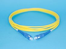 12-FFS1F04-3M/ 9/125 SC/PC-SC/PC 3.0mm SC-SC патч-корд одномодовый, 3м (Simplex)