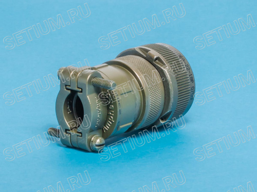 Разъём Amphenol серии MS  8 контактов, вилка на кабель MS3106E-22-18P фото 5