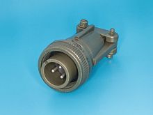 Разъём Amphenol серии MS  3 контакта, вилка на кабель MS3106E-14S-7P