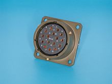 Разъём Amphenol серии 62IN 16 контактов, гнездо на блок 62IN-12E-20-16S