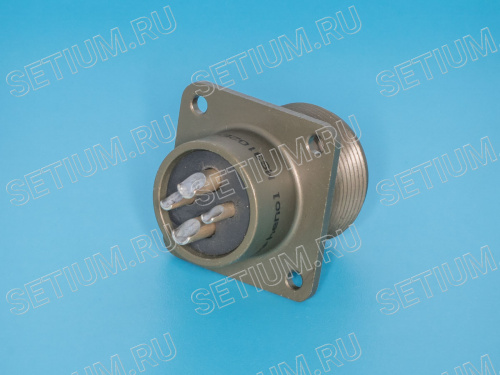Разъём Amphenol серии MS  4 контакта, гнездо на блок MS3102E-16-9S фото 3