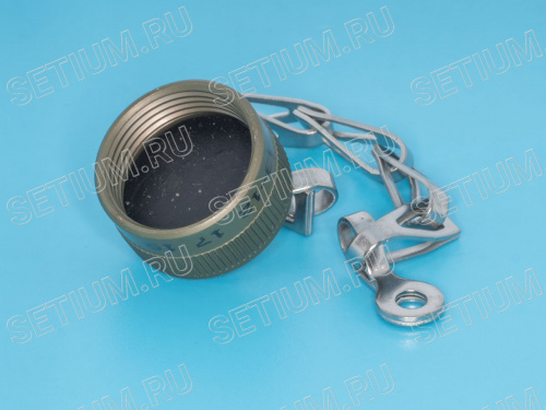 Заглушка Amphenol серии MS для разъема тип 12, 12S на блок MS 25043-12 фото 2