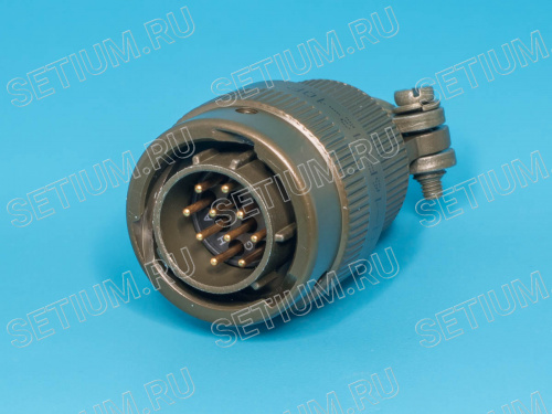 Разъём Amphenol серии 62IN 10 контактов, вилка на кабель Разъём Amphenol серии 62IN 10 контактов, вилка на кабель 62IN-16F-12-10P