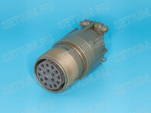 Разъём Amphenol серии MS 17 контактов, гнездо на кабель, наружная резьба MS3101E-20-29S