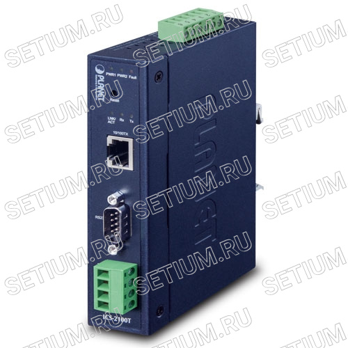 ICS-2100T Промышленный сервер последовательных устройств 1 порт RS232/RS422/RS485