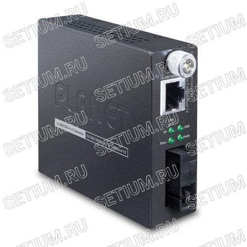 GST-806A15 Управляемый Медиаконвертер Smart  1 порт 1Гб/с + 1 порт 1Гб/с SC 20км A