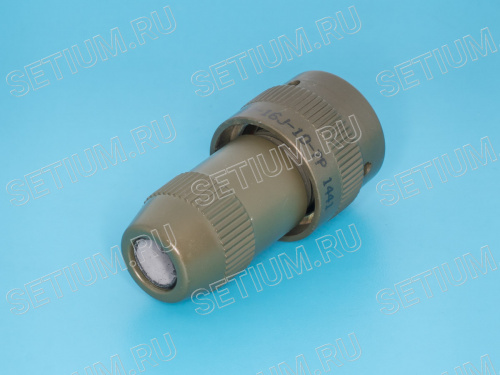 Разъём Amphenol серии 62IN  7 контактов, вилка на кабель 62IN-16J-10-7P фото 3