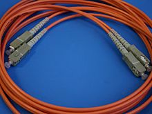 SC-SC патч-корд многомодовый 50/125 3м (Duplex) FPK-SC-SC-mm-dp-3