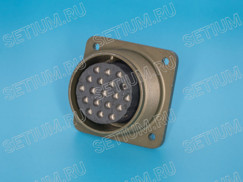 Разъём Amphenol серии MS 19 контактов, гнездо на блок MS3102E-22-14S