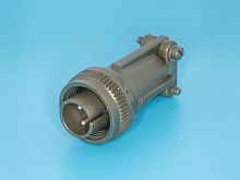 Разъём Amphenol серии MS  2 контакта, вилка на кабель MS3106E-12S-3P
