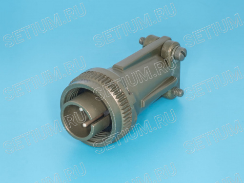 Разъём Amphenol серии MS  2 контакта, вилка на кабель MS3106E-12S-3P