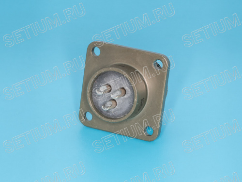 Разъём Amphenol серии MS  3 контакта, гнездо на блок MS3102E-14S-7S фото 3