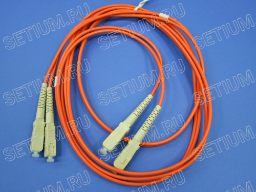 SC-SC патч-корд многомодовый 50/125 2м (Simplex) FPK-SC-SC-mm-sp-2 SC-SC патч-корд многомодовый 50/125 2м (Simplex)