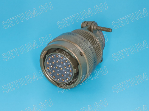 Разъём Amphenol серии 62IN 26 контактов, гнездо на кабель 62IN-16F-16-26S