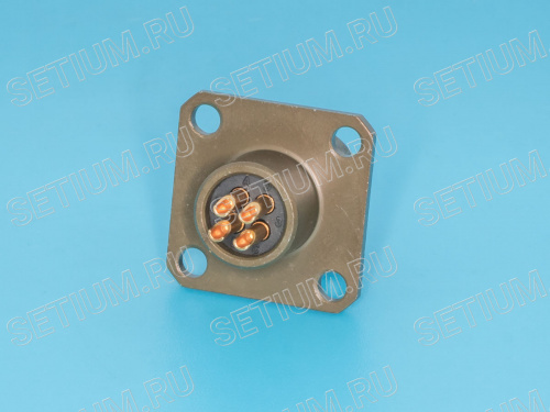 Разъём Amphenol серии 62IN 4 контакта, гнездо на блок фото 2 Разъём Amphenol серии 62IN 4 контакта, гнездо на блок 62IN-12E-8-4S фото 2