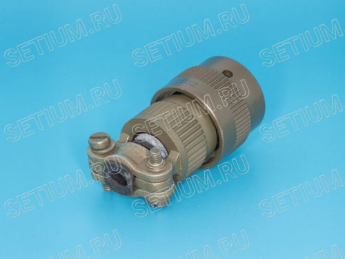 Разъём Amphenol серии 62IN  7 контактов, вилка на кабель 62IN-16F-10-7P фото 3