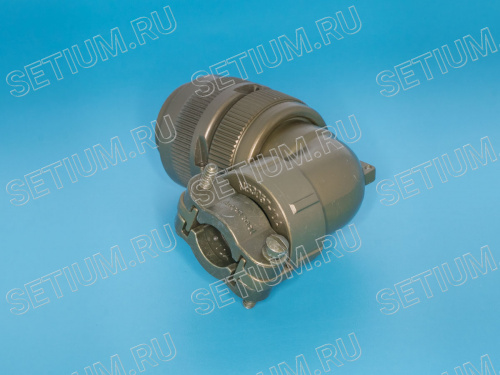 Разъём Amphenol серии MS 10 контактов, гнездо на кабель, прямой угол MS3108E-18-1S фото 3