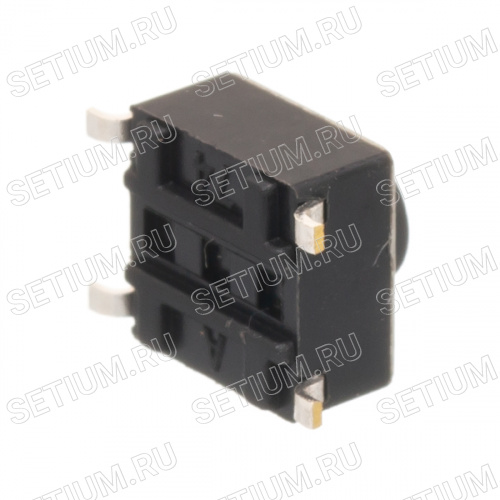 Кнопка тактовая 6х6 мм, h=5 мм, поверхностный монтаж SWT-34-50 фото 2