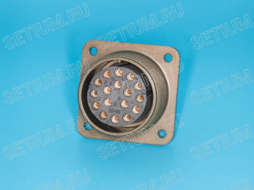 Разъём Amphenol серии MS 17 контактов, гнездо на блок MS3102E-20-29S