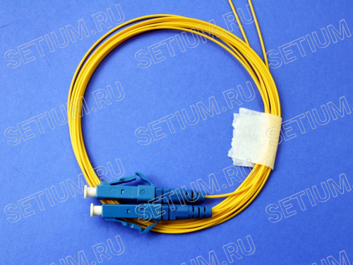 Пигтейл LC одномодовый 1м 0,9мм (2шт.) FPK-LC-sm-pt-1 Пигтейл LC одномодовый 1м 0,9мм (2шт.)