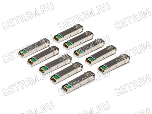 MGB-LX-10PCS Planet Модуль SFP, 1Гб/с, разъём 2хLC, SM, 1310нм, 20км, упаковка 10 штук фото 2