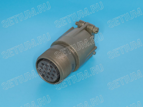 Разъём Amphenol серии MS 14 контактов, гнездо на кабель, наружная резьба MS3101E-20-27S