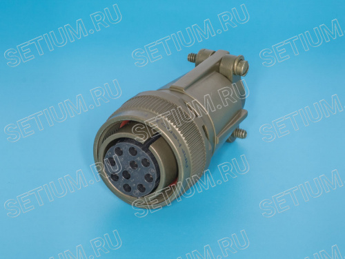 Разъём Amphenol серии MS 10 контактов, гнездо на кабель MS3106E-18-1S