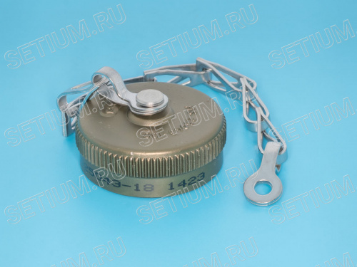 Заглушка Amphenol серии MS для разъема тип 18 на блок MS 25043-18 фото 3