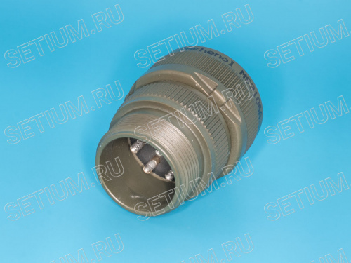 Разъём Amphenol серии MS  8 контактов, вилка на кабель MS3106A-22-18P фото 3