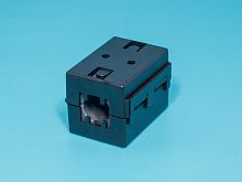 Ферритовое кольцо d 10мм, прямоугольный корпус, с защелкой на кабель FRS-10C