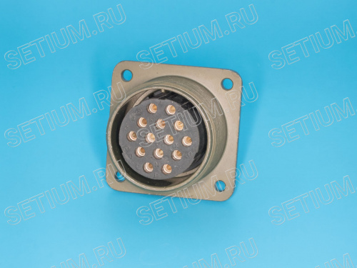 Разъём Amphenol серии MS 14 контактов, гнездо на блок MS3102E-20-27S