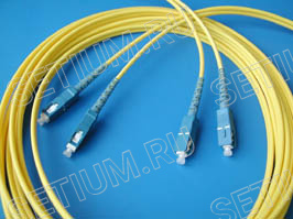 SC-SC патч-корд одномодовый 2м (Duplex) FPK-SC-SC-sm-dp-2 SC-SC патч-корд одномодовый 2м (Duplex)