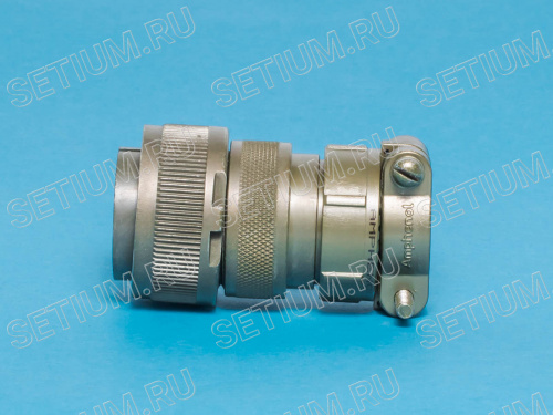 Разъём Amphenol серии MS  8 контактов, вилка на кабель MS3106E-22-18P фото 3