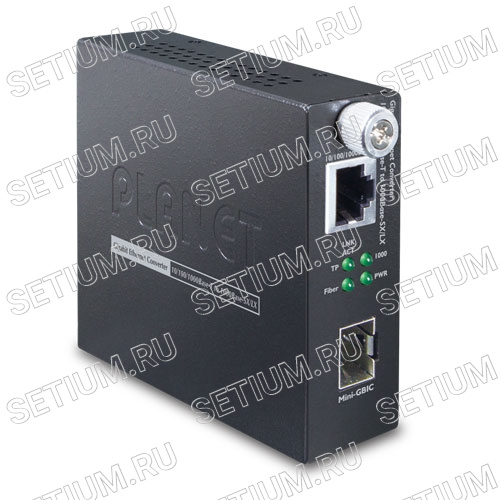 GST-805A Управляемый Медиаконвертер Smart  1 порт 1Гб/с + 1 порт 1Гб/с SFP