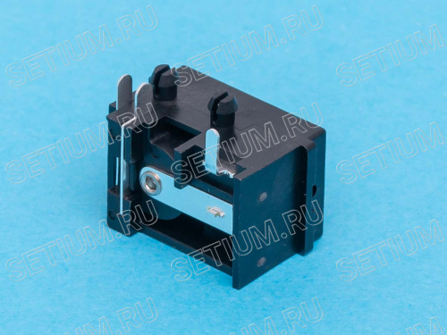 Разъем питания штыревой 2,1мм, вилка на плату с выключателем фото 2 Разъем питания штыревой 2,1мм, вилка на плату с выключателем DJK-30A фото 2