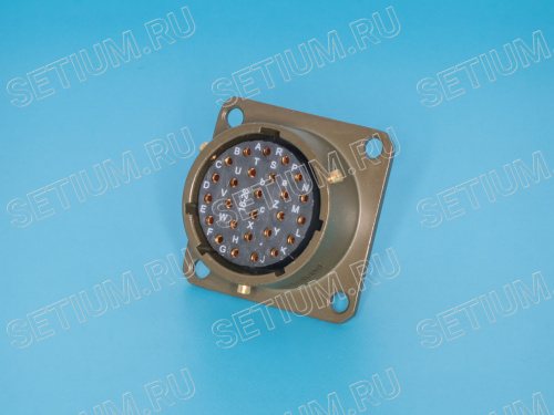 Разъём Amphenol серии 62IN 26 контактов, гнездо на блок Разъём Amphenol серии 62IN 26 контактов, гнездо на блок 62IN-12E-16-26S