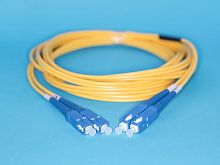13-FFS1F08-1M/9/125 SC/PC-SC/PC 3.0mm SC-SC патч-корд одномодовый (9/125), 1м (Duplex)