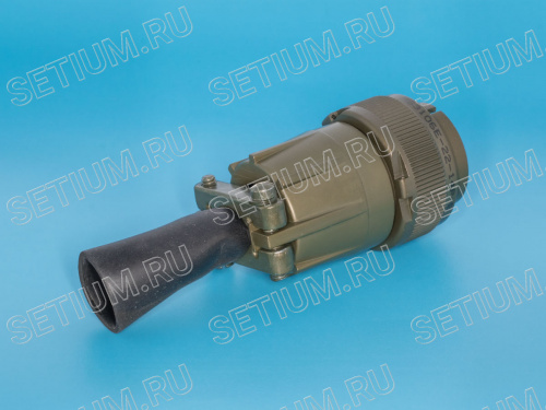 Разъём Amphenol серии MS 19 контактов, вилка на кабель MS3106E-22-14P фото 3