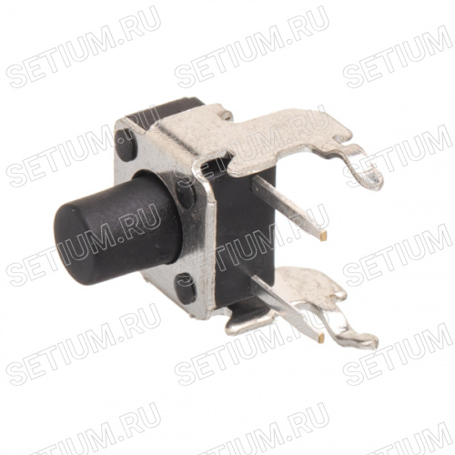 Кнопка тактовая 6x6 мм мм, h=7.3 мм, прямой угол SWT-7-73