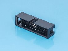 Разъем IDC 2х10 вилка на плату, шаг 2.54мм BH-20