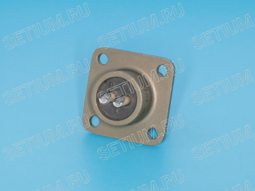 Разъём Amphenol серии MS  2 контакта, вилка на блок MS3102E-10SL-4P фото 2