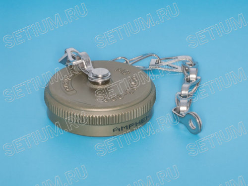 Заглушка Amphenol серии MS для разъема тип 22 на блок MS 25043-22 фото 2