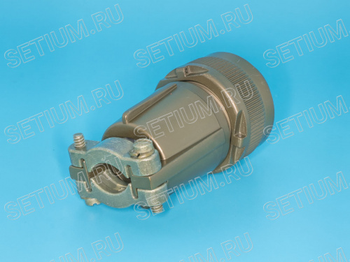 Разъём Amphenol серии MS 10 контактов, вилка на кабель MS3106E-18-1P фото 4