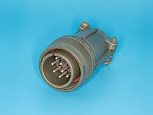 Разъём Amphenol серии MS 10 контактов, вилка на кабель MS3106E-18-1P