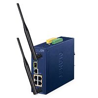 Точка доступа  Wi-Fi 7 802.11be промышленная, 4 порта PoE 10/100/1000 Мб/с, 1 порт RJ45 10/100/1000 Мб/с, 1 порт SFP 1000 Мб/с 