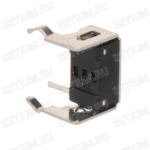 Кнопка тактовая 6x3.5 мм мм, h=4.3 мм, прямой угол SWT-20-31 фото 2