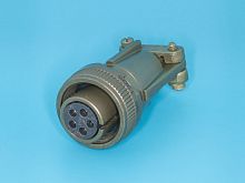 Разъём Amphenol серии MS  5 контактов, гнездо на кабель MS3106E-14S-5S