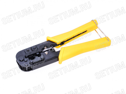 Клещи для обжима разъемов RJ-11,12,45 и (4P4C) (HT-N5684) HT-N5684