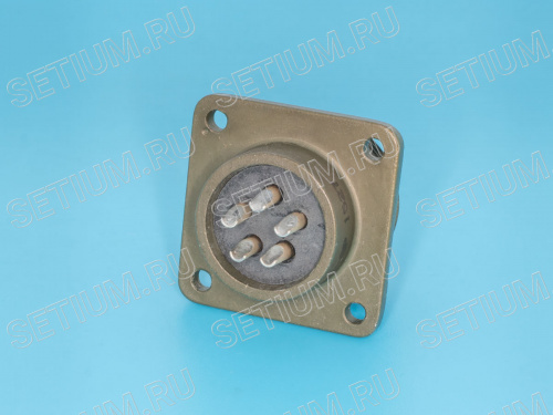 Разъём Amphenol серии MS  5 контактов, вилка на блок MS3102E-16S-8P фото 2